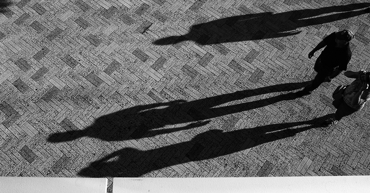 What is as big as you are and yet does not weigh anything?