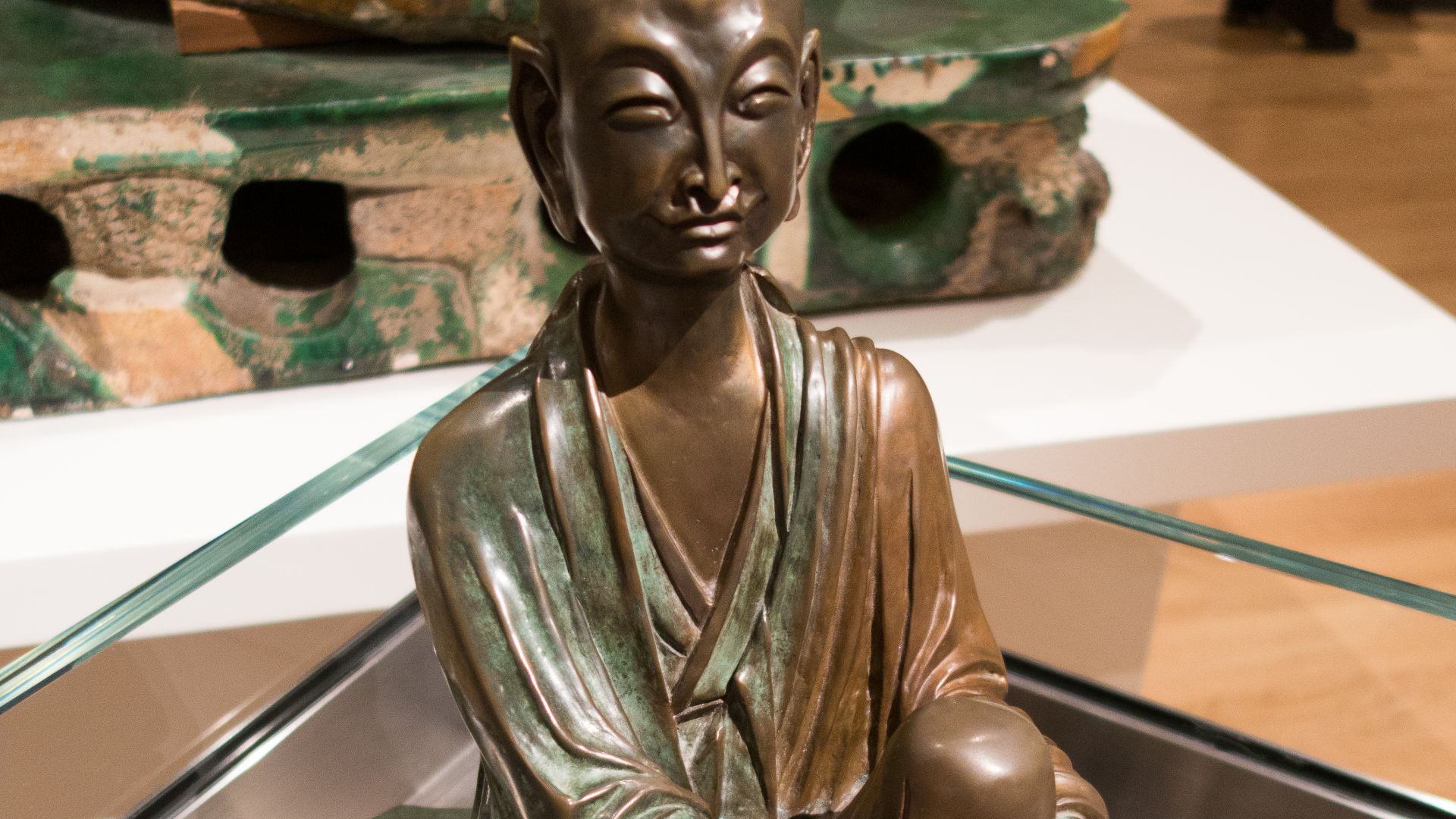 File:1504 Chinese monk in cast iron (46825295442).jpg