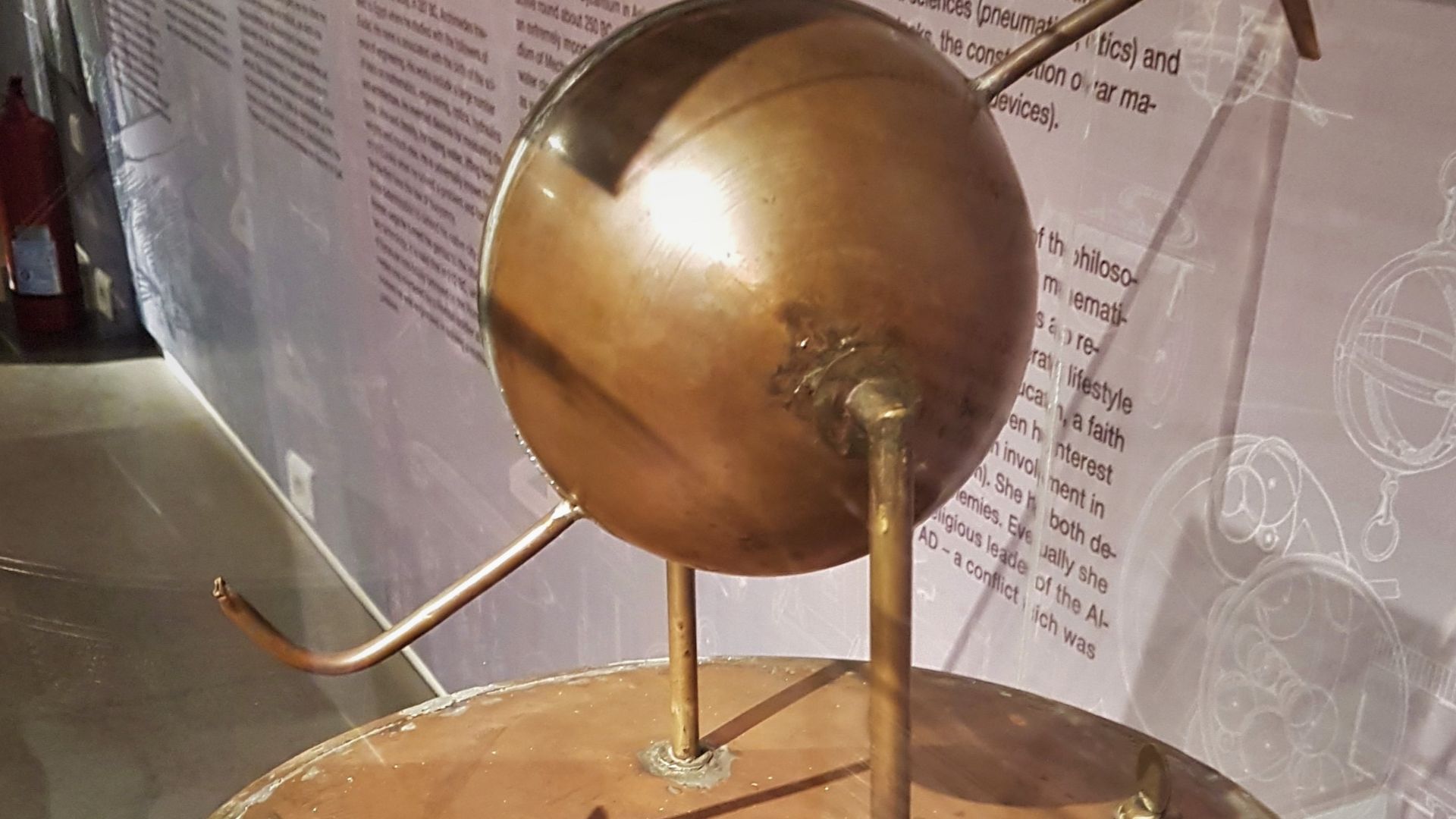 File:Hero's Aeolipile, 1st century AD, Alexandria (reconstruction).jpg