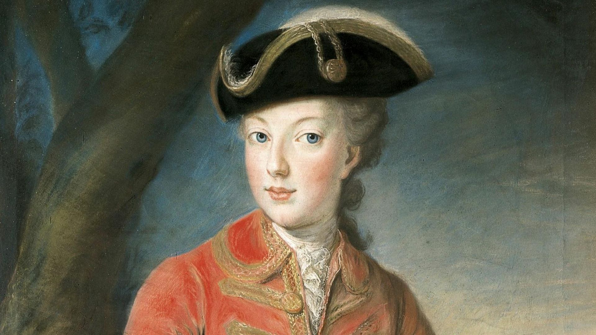 File:Marie Antoinette in a red hunting habit-1772.jpg