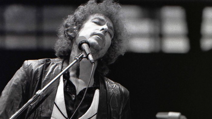 Bob Dylan performing in Rotterdam, June 23 1978