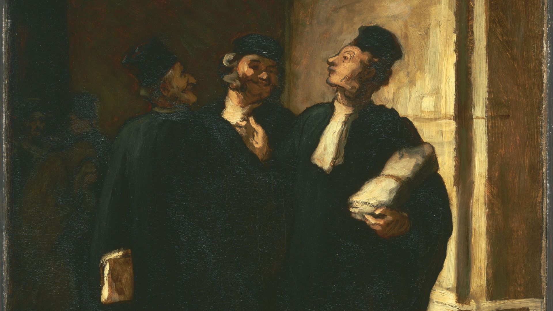 File:Honoré Daumier - Three Lawyers - Google Art Project.jpg