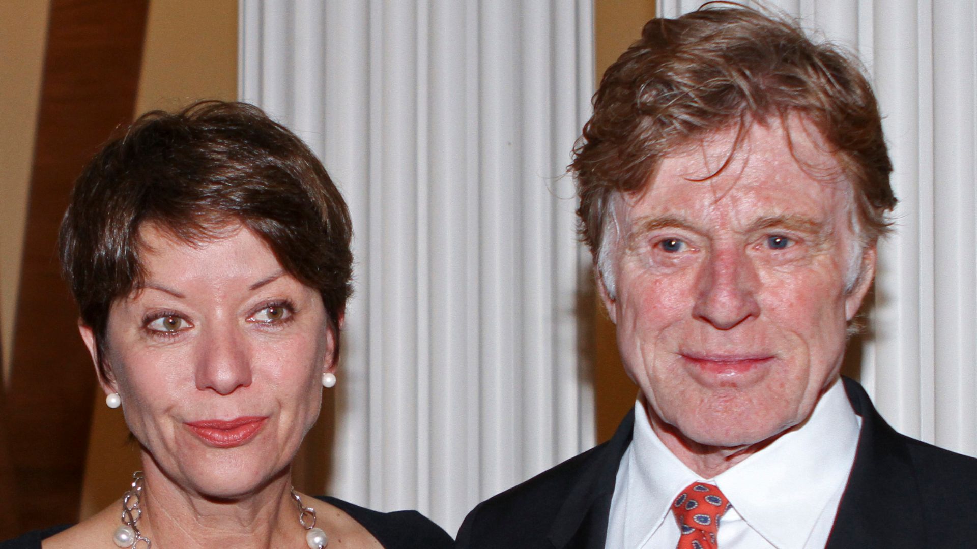 File:Mrs Sibylle Szaggars Redford and Robert Redford.jpg