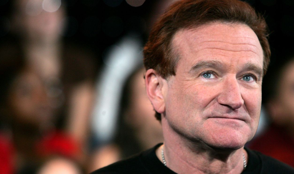 Actor Robin Williams appears onstage during MTV's Total Request Live at the MTV Times Square Studios on April 27, 2006 in New York City. It was announced on August 9, 2006 that Williams is seeking treatment for alcoholism after being sober for 20 years.