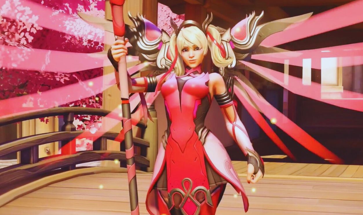 Overwatch – Limited Time Pink Mercy Charity Skin