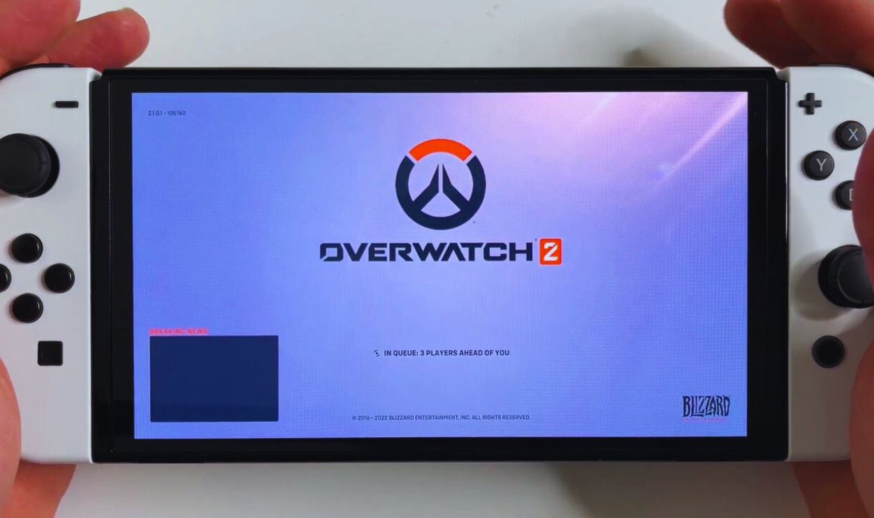 Overwatch 2 OLED Nintendo Switch Gameplay