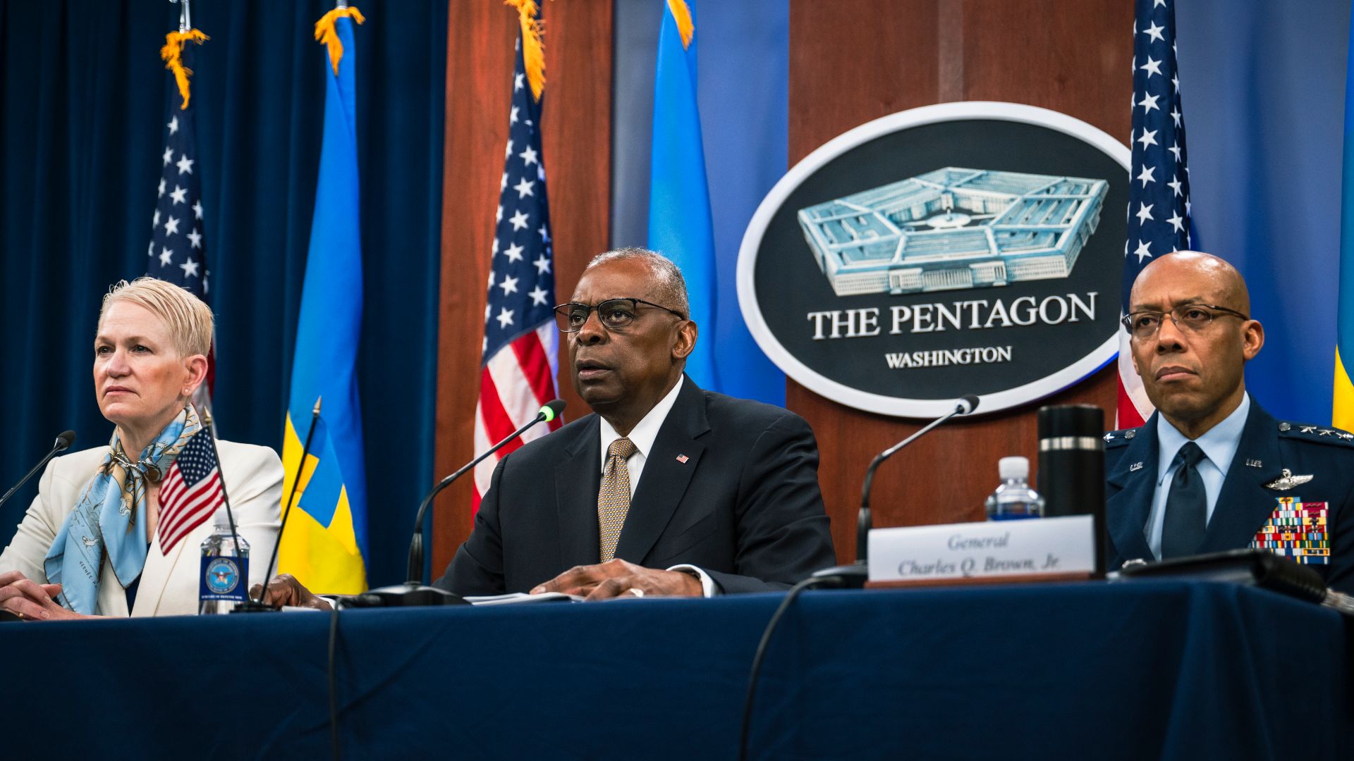 File:Department of Defense (United States) officials host a virtual meeting of the Ukraine Defense Contact Group on March 26, 2024 - 7.jpg