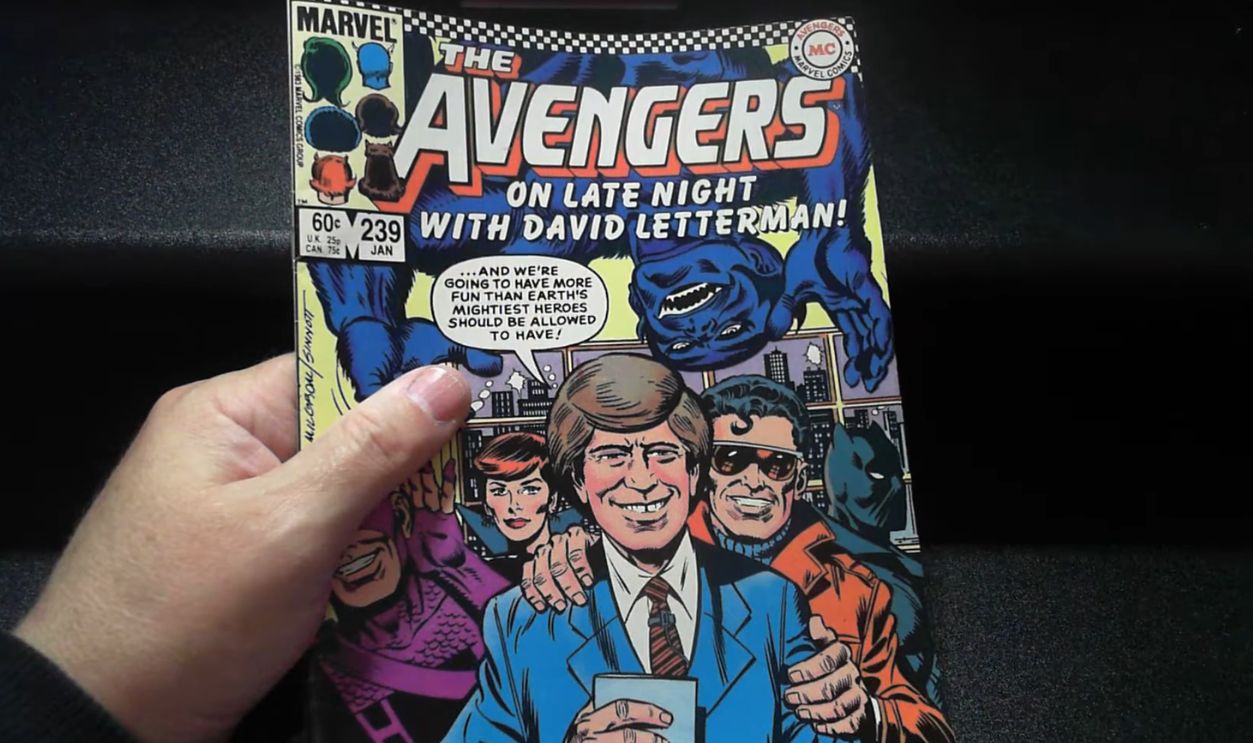 The Avengers Late Night With David Letterman