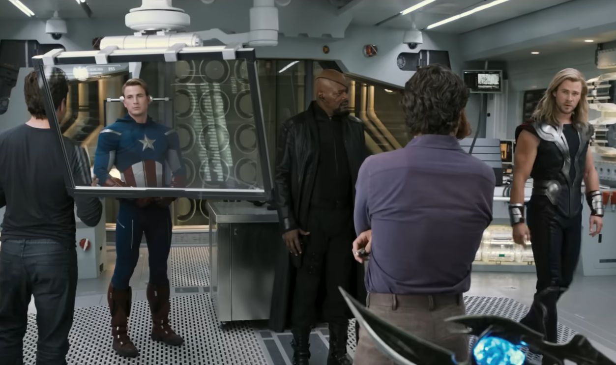 Screenshot from The Avengers (2012)