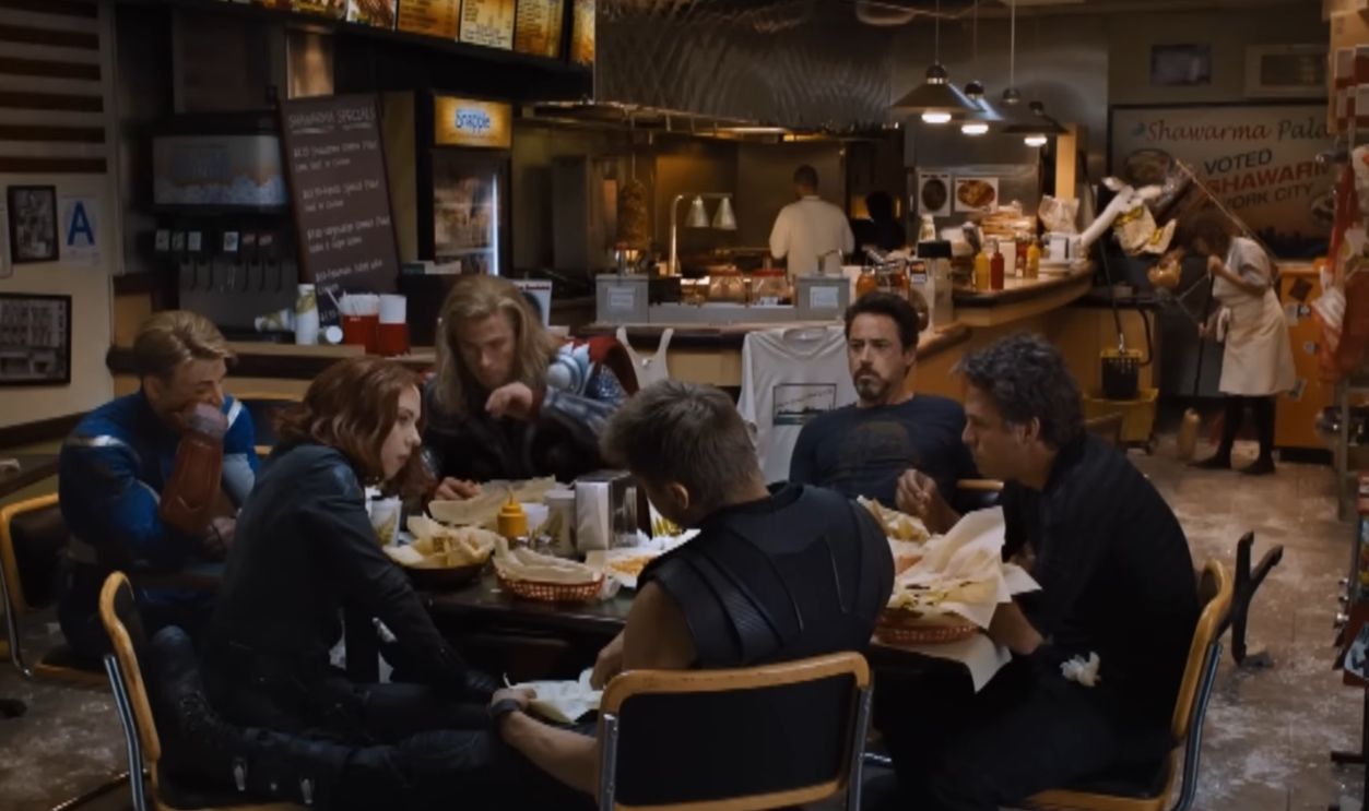 Screenshot from The Avengers (2012)