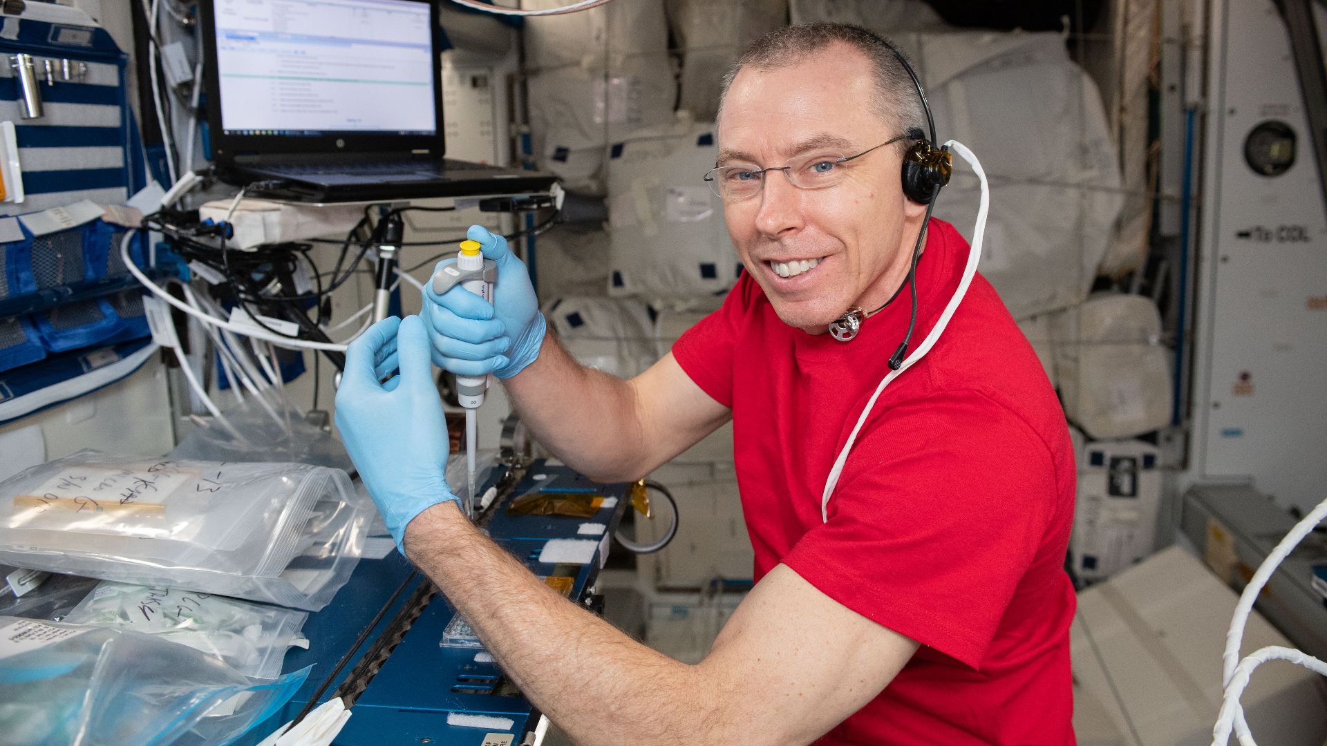File:ISS-56 Drew Feustel works inside the Harmony module (1).jpg