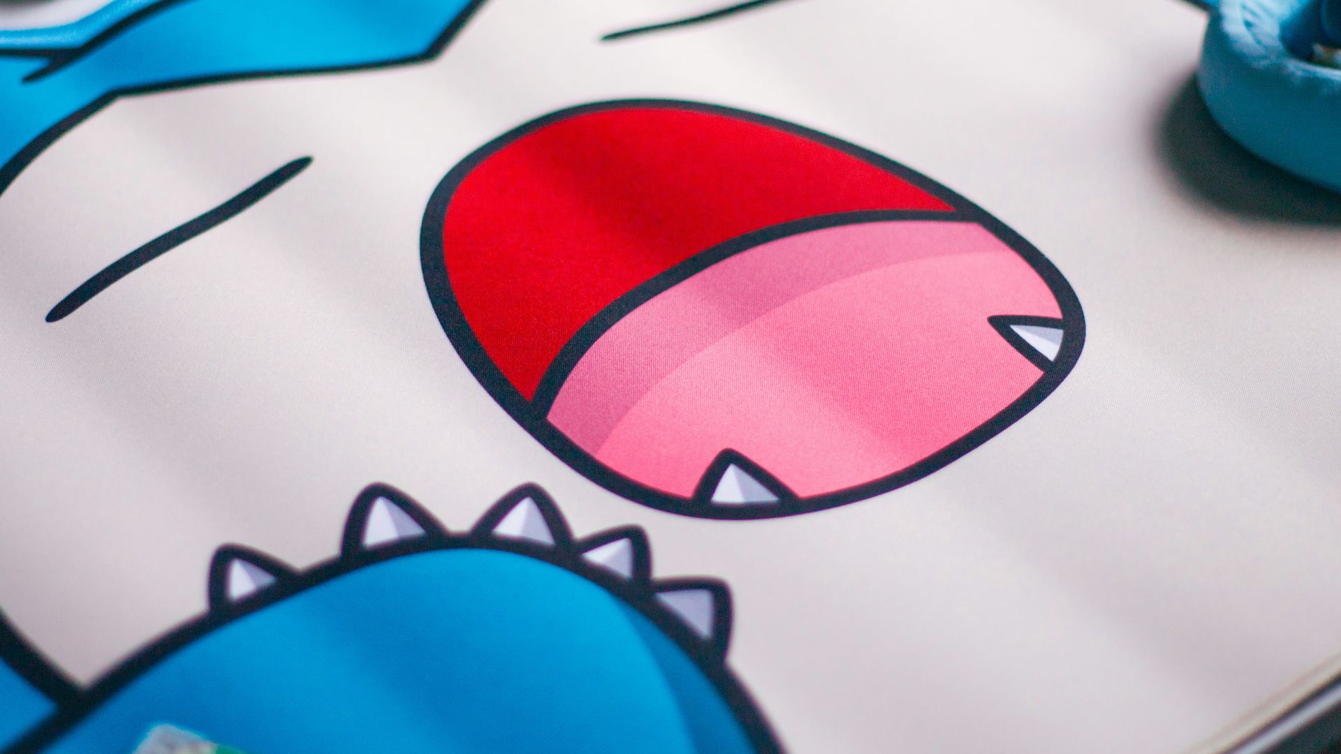 Pokemon snorlax and its sleeping surroundings.