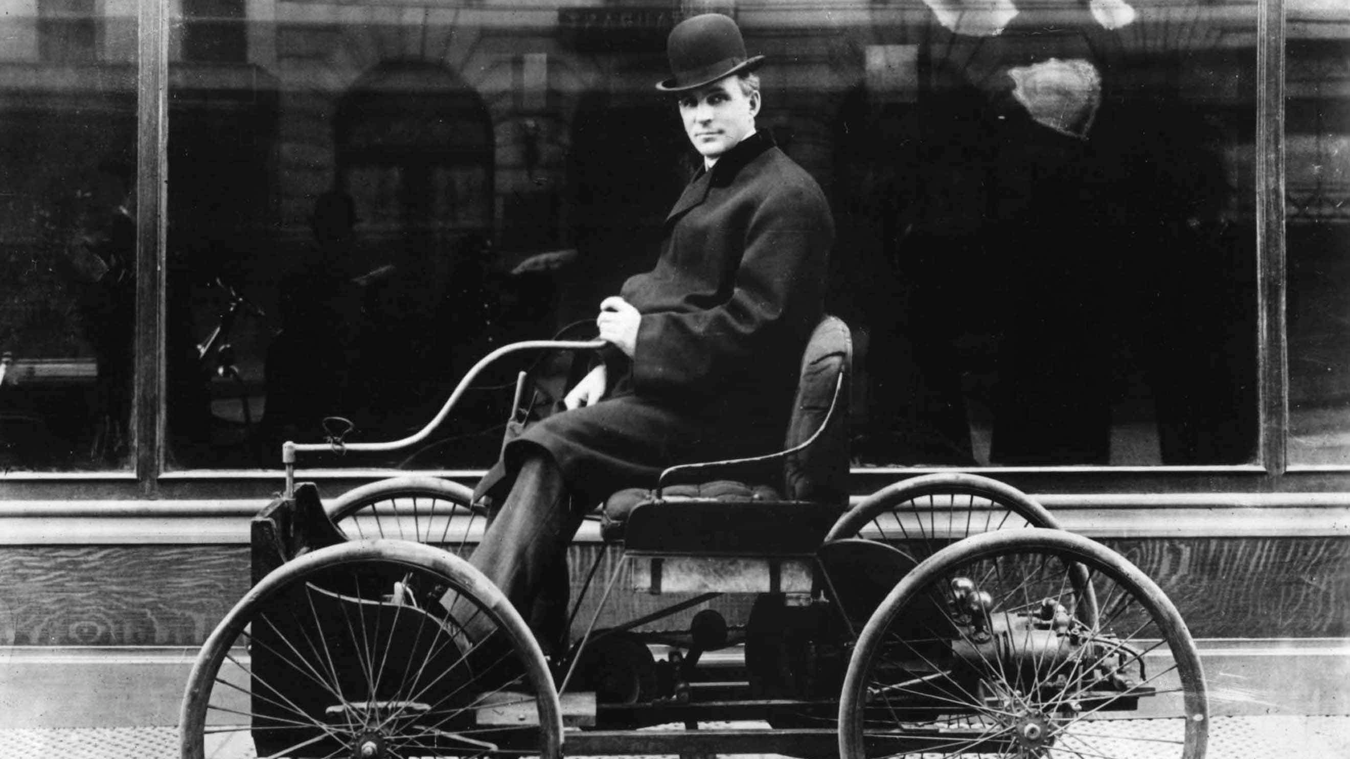 Henry Ford (1863-1947) american industrialist pioneer.