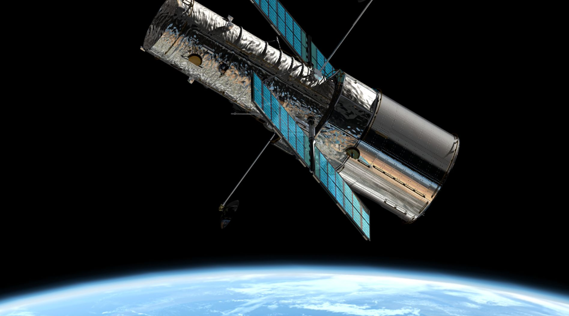 File:The Hubble Space Telescope in orbit (28247098826).jpg