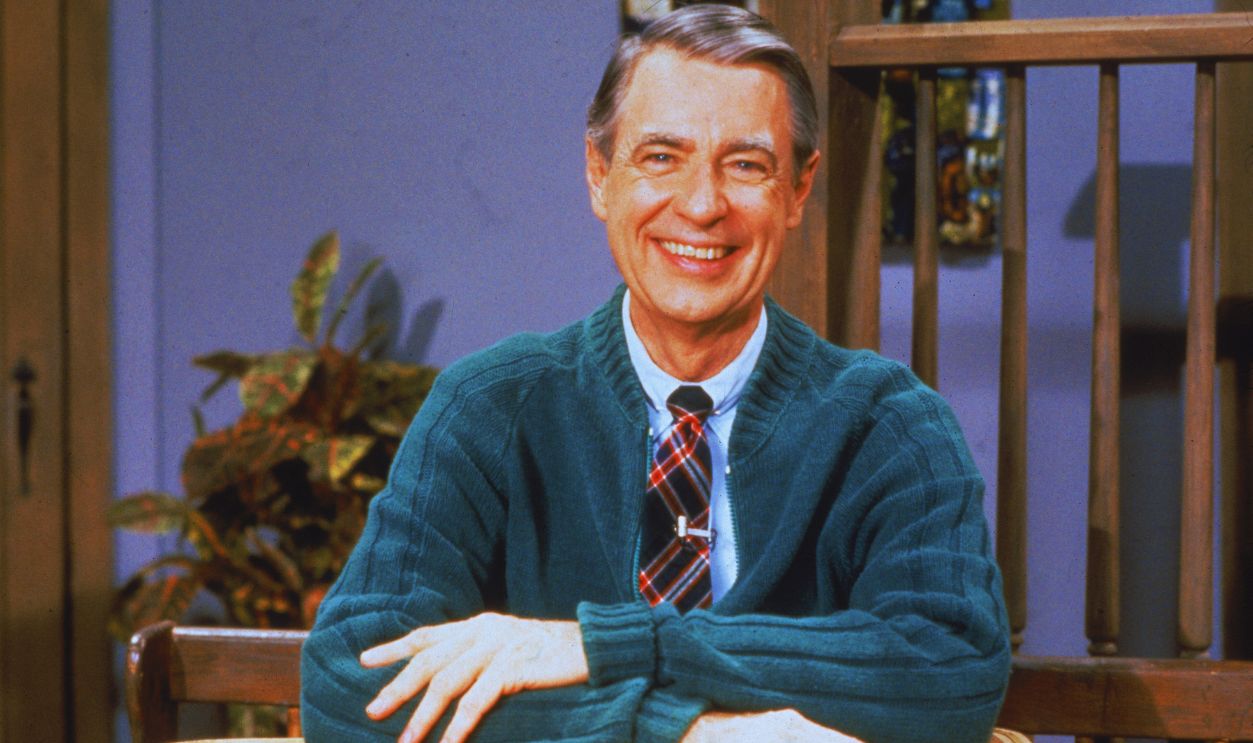 Gettyimages - 3408125, Portrait Of Mister Rogers Portrait of American educator and television personality Fred Rogers (1928 - 2003) of the television series 'Mister Rogers' Neighborhood,' circa 1980s.
