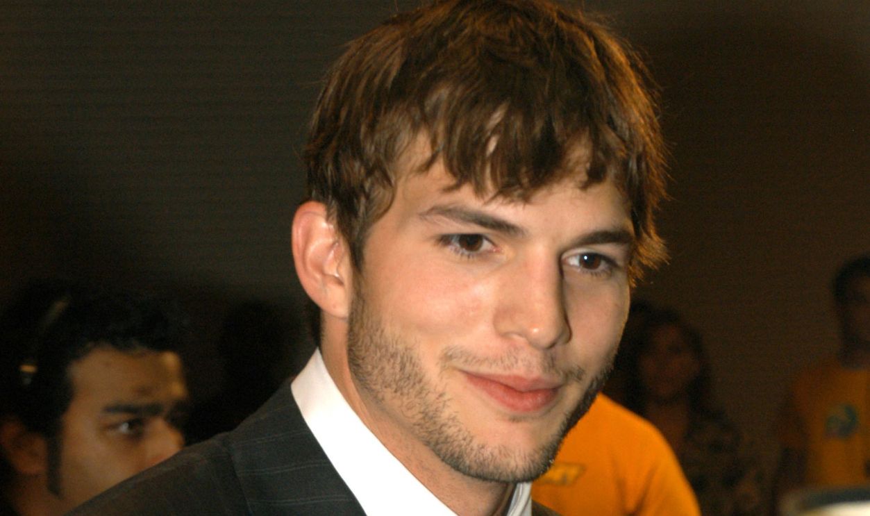 Ashton Kutcher during 2003 MTV Movie Awards - Backstage and Audience at The Shrine Auditorium in Los Angeles, California, United States. 