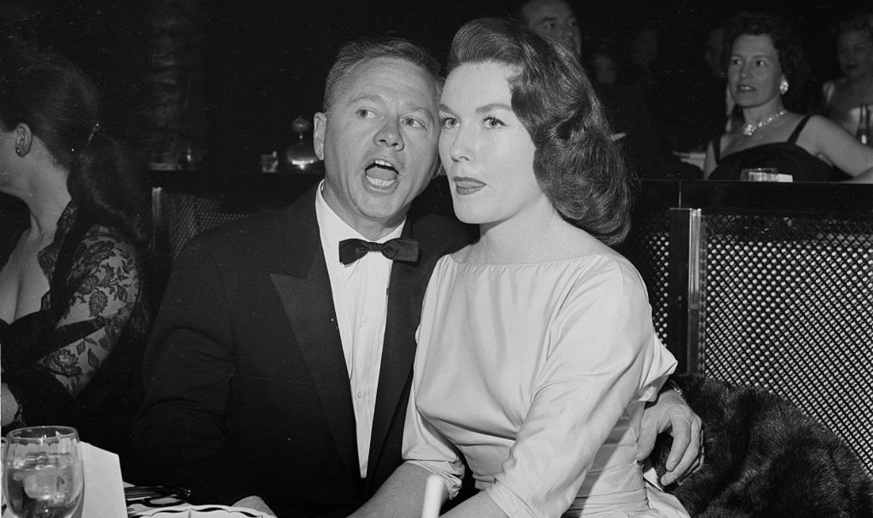 Elaine Devry and  Mickey Rooney