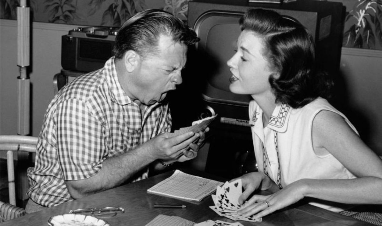 Elaine Devry and  Mickey Rooney