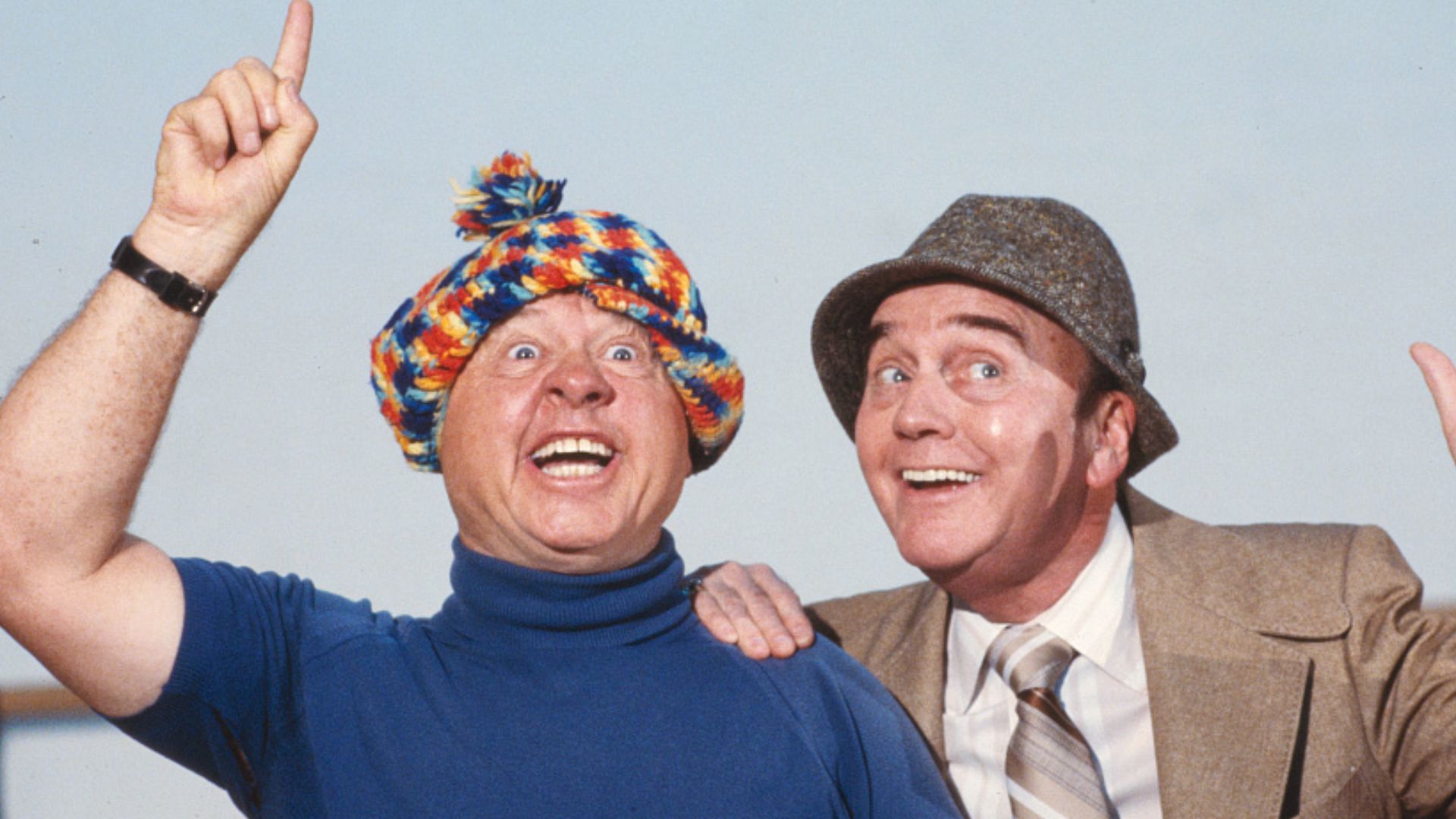 File:Mickey Rooney, Peter Leeds in Sugar Babies.jpg