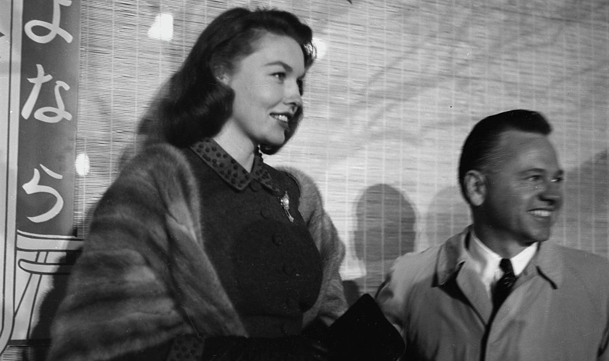 Elaine Devry and  Mickey Rooney