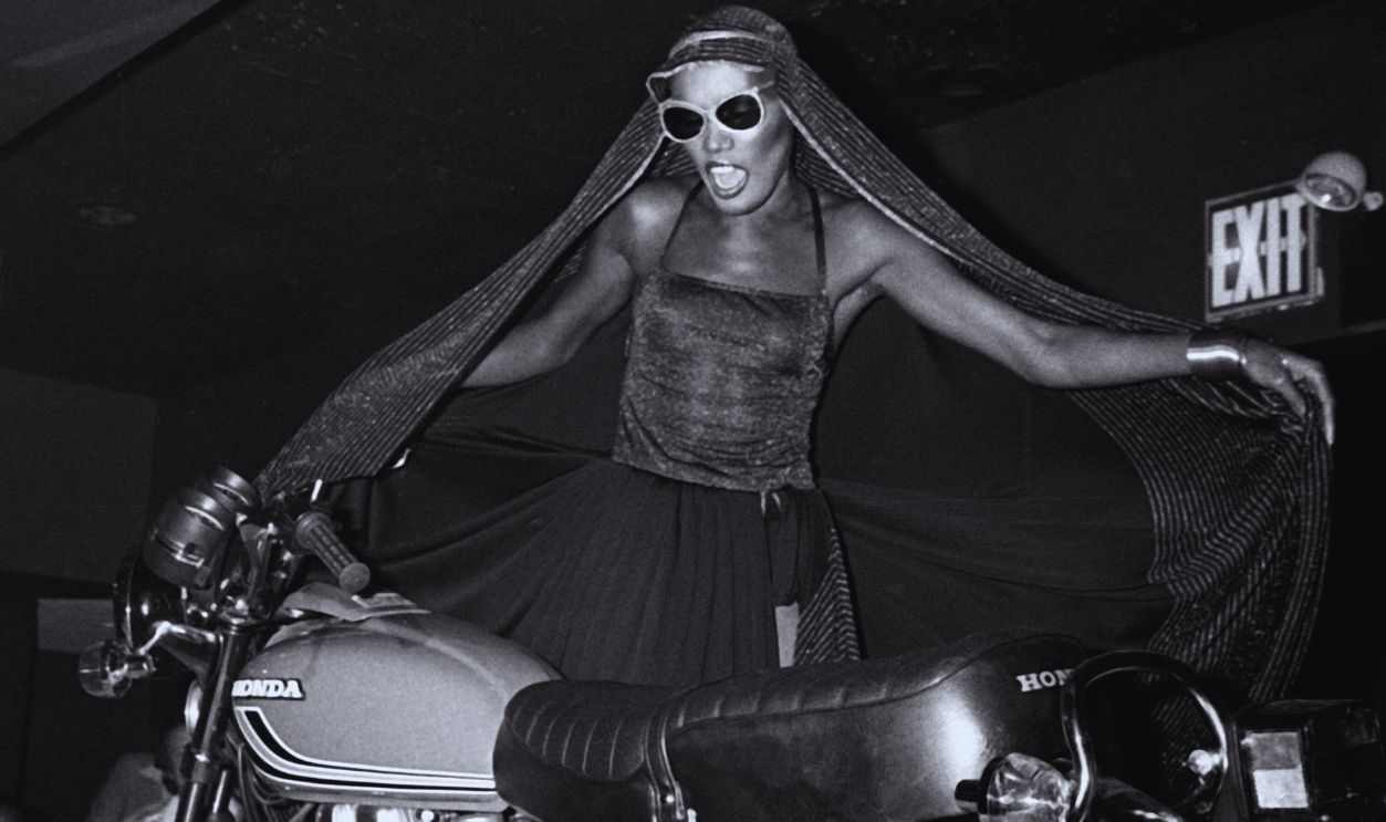 Gettyimages - 113418283, Grace Jones Party NEW YORK CITY - JUNE 12: Grace Jones attends Grace Jones Party on June 12, 1978 at LaFarfelle Disco in New York City. 