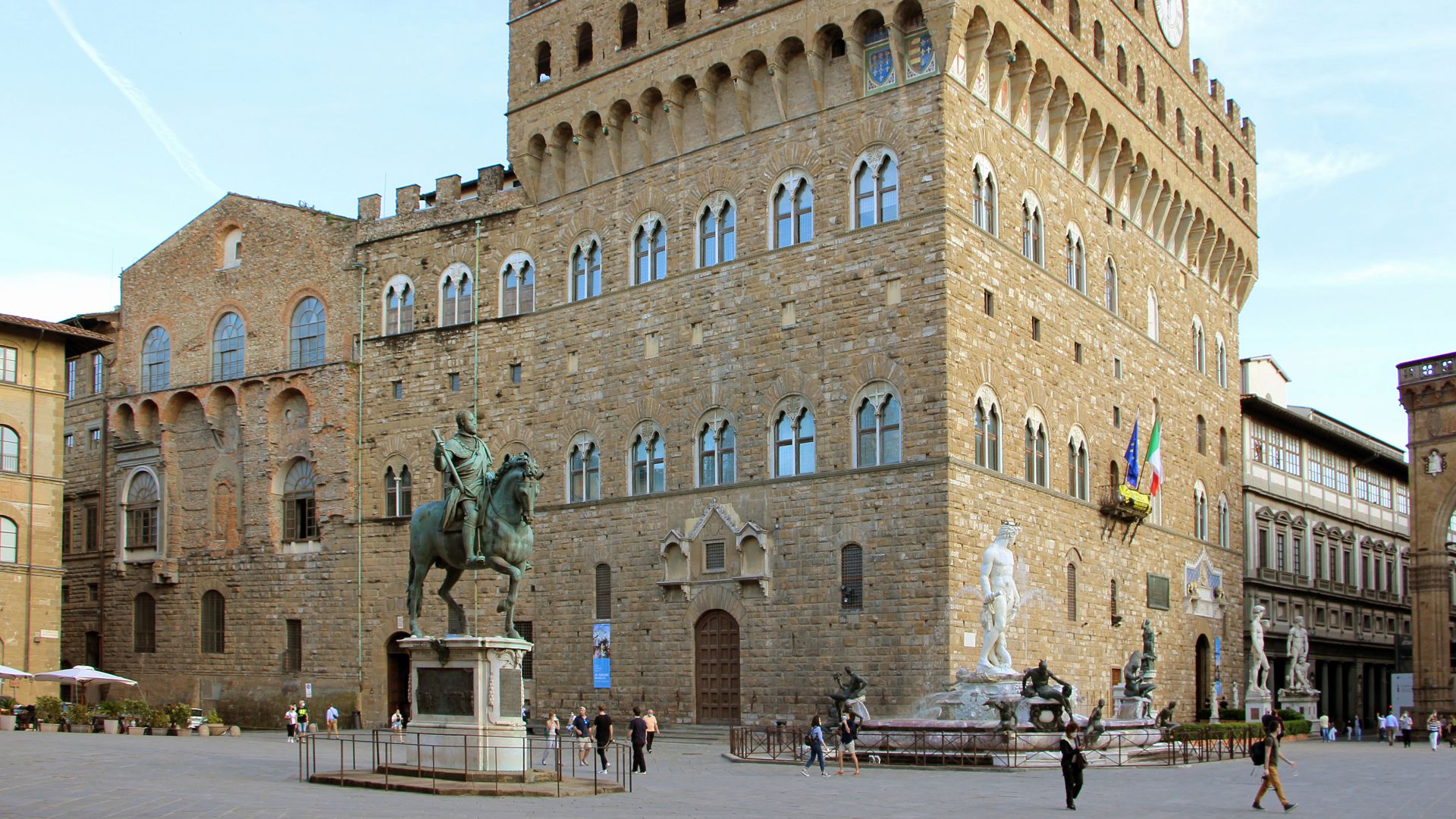 File:Piazza della signoria, palazzo vecchio, veduta 01.jpg