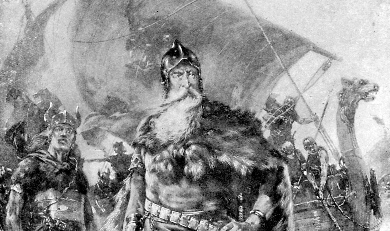 463970223-A great Viking, c1920. Artist: Hermanus Koekkoek