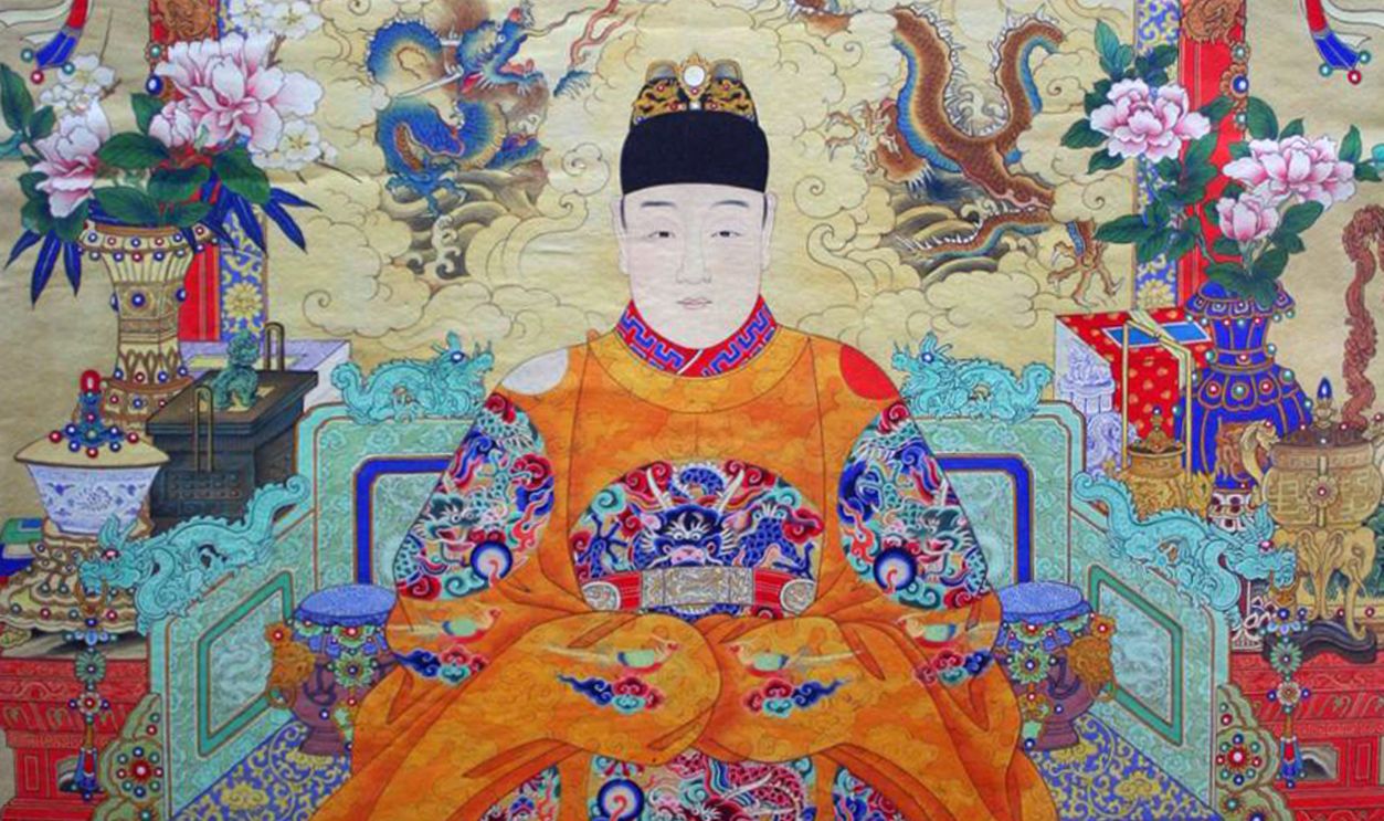 1354425172-China: Emperor Chongzhen, 17th ruler of the Ming Dynasty (r. 1627-1644).