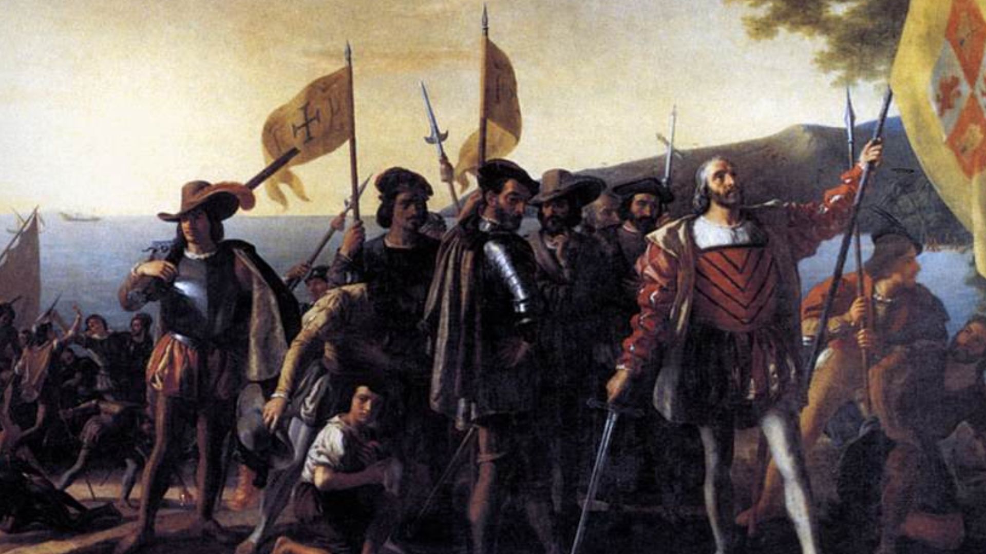 File:John Vanderlyn - Columbus Landing at Guanahani, 1492 - WGA24269.jpg