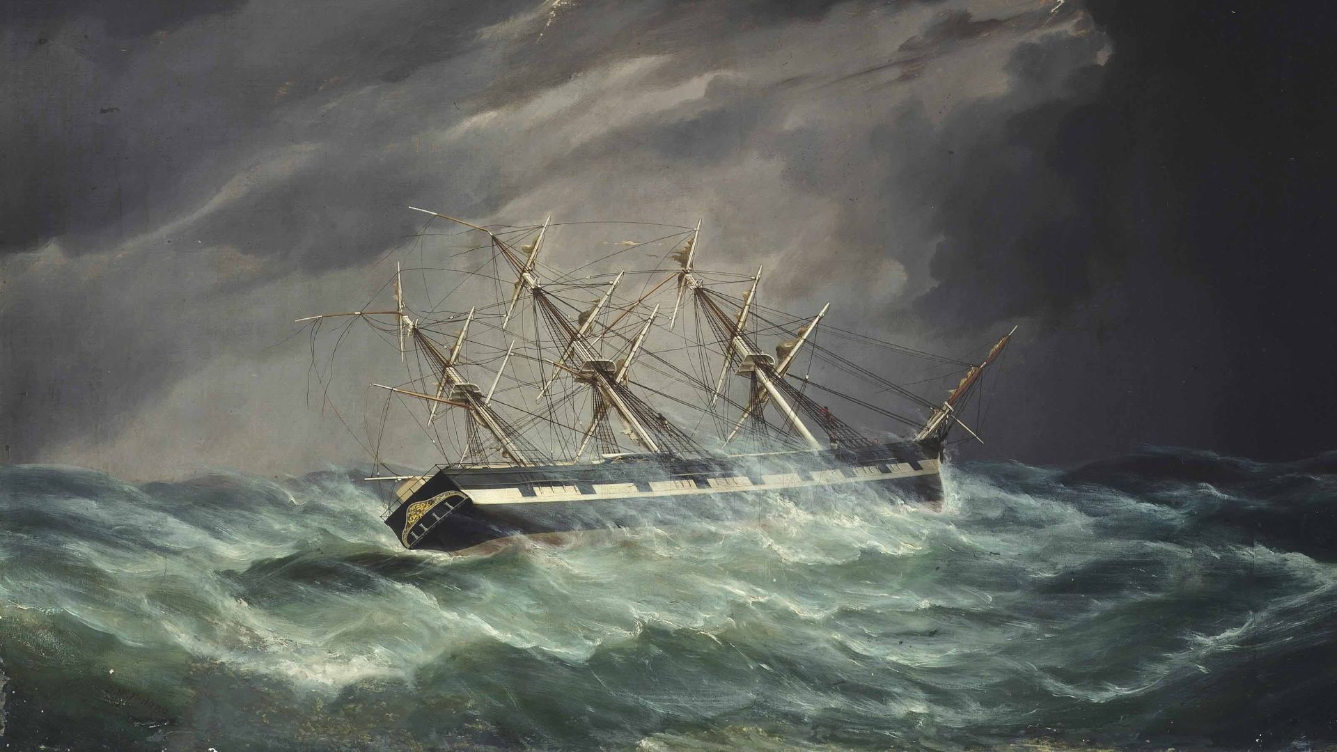 File:Duncan MacFarlane - The emigrant ship ‚Carnatic‘ of Boston in a hurricane.jpg
