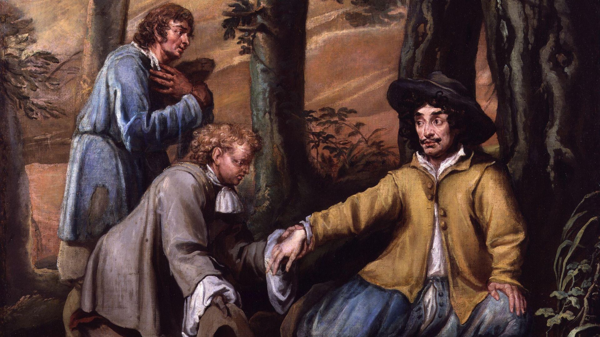 File:King Charles II in Boscobel Wood by Isaac Fuller.jpg