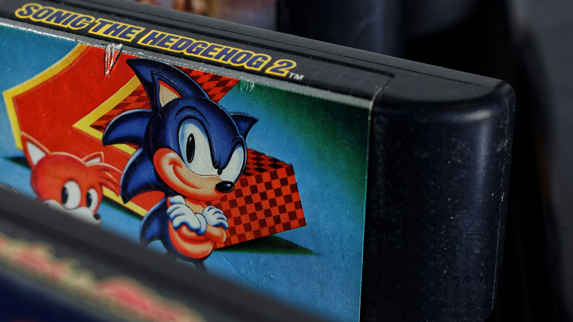 blue and black labeled box