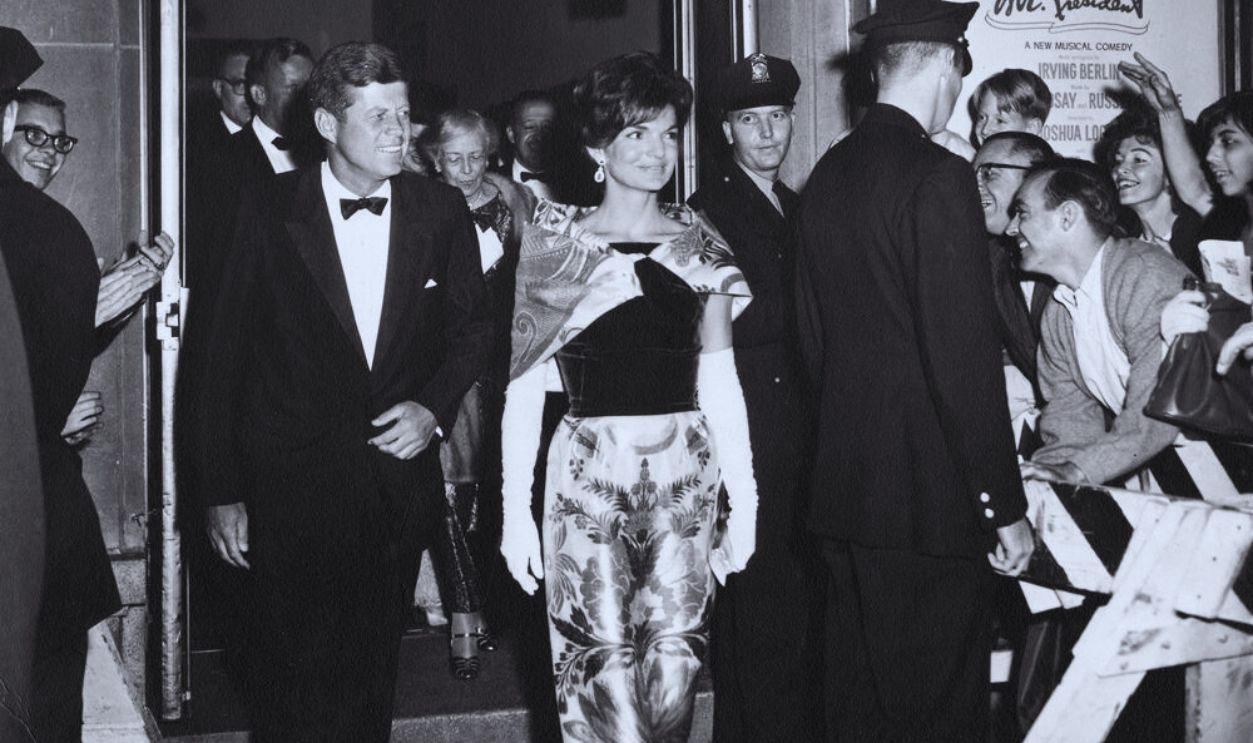 John F. Kennedy and Jackie Kennedy