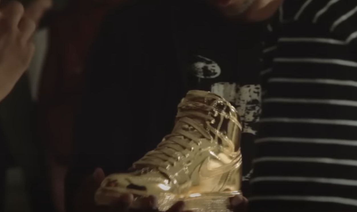 Solid Gold OVO x Air Jordans