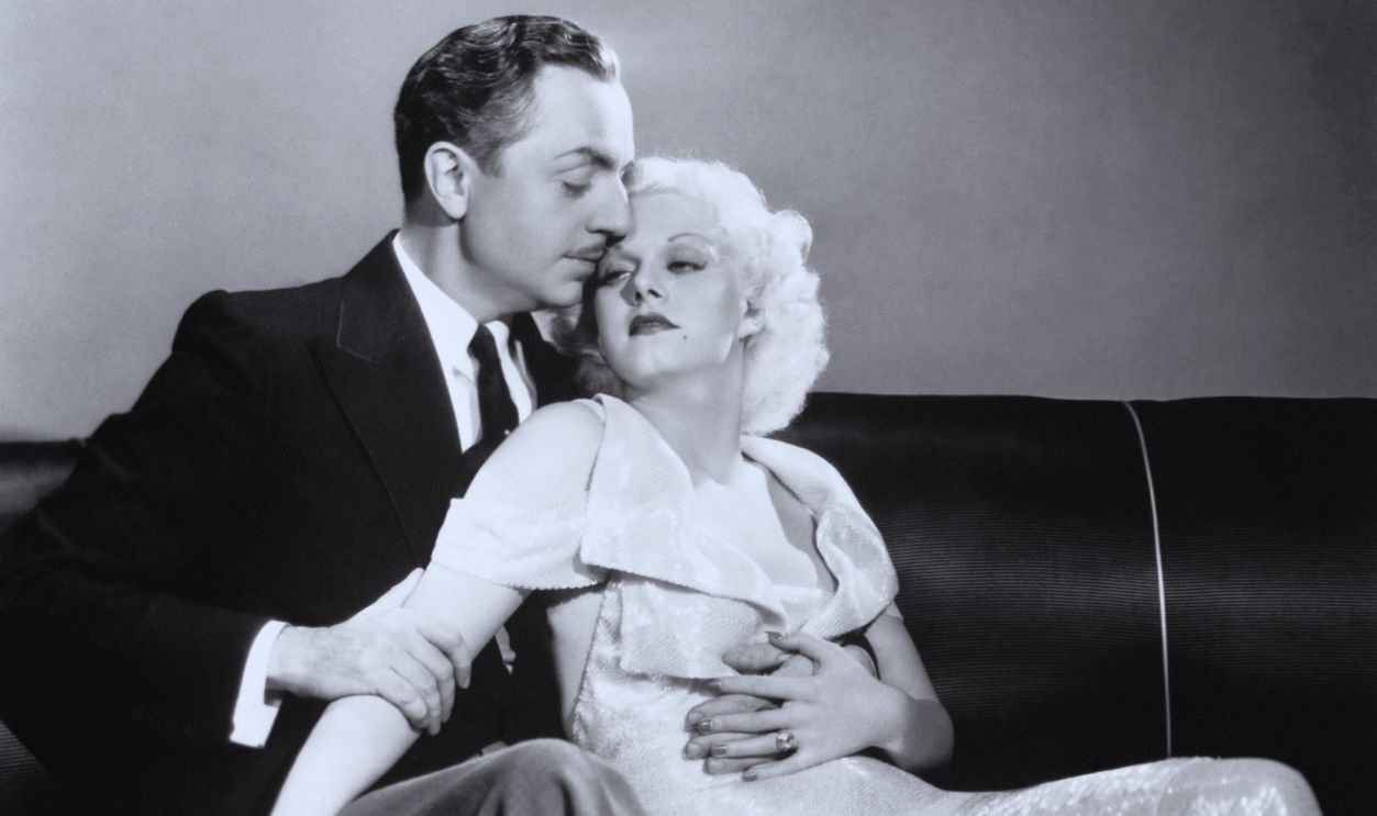 Gettyimages - 613497590, Actor William Powell and Actress Jean Harlow, ca. 1932 Actor William Powell and actress Jean Harlow, who appeared together in the film Reckless ca. 1932