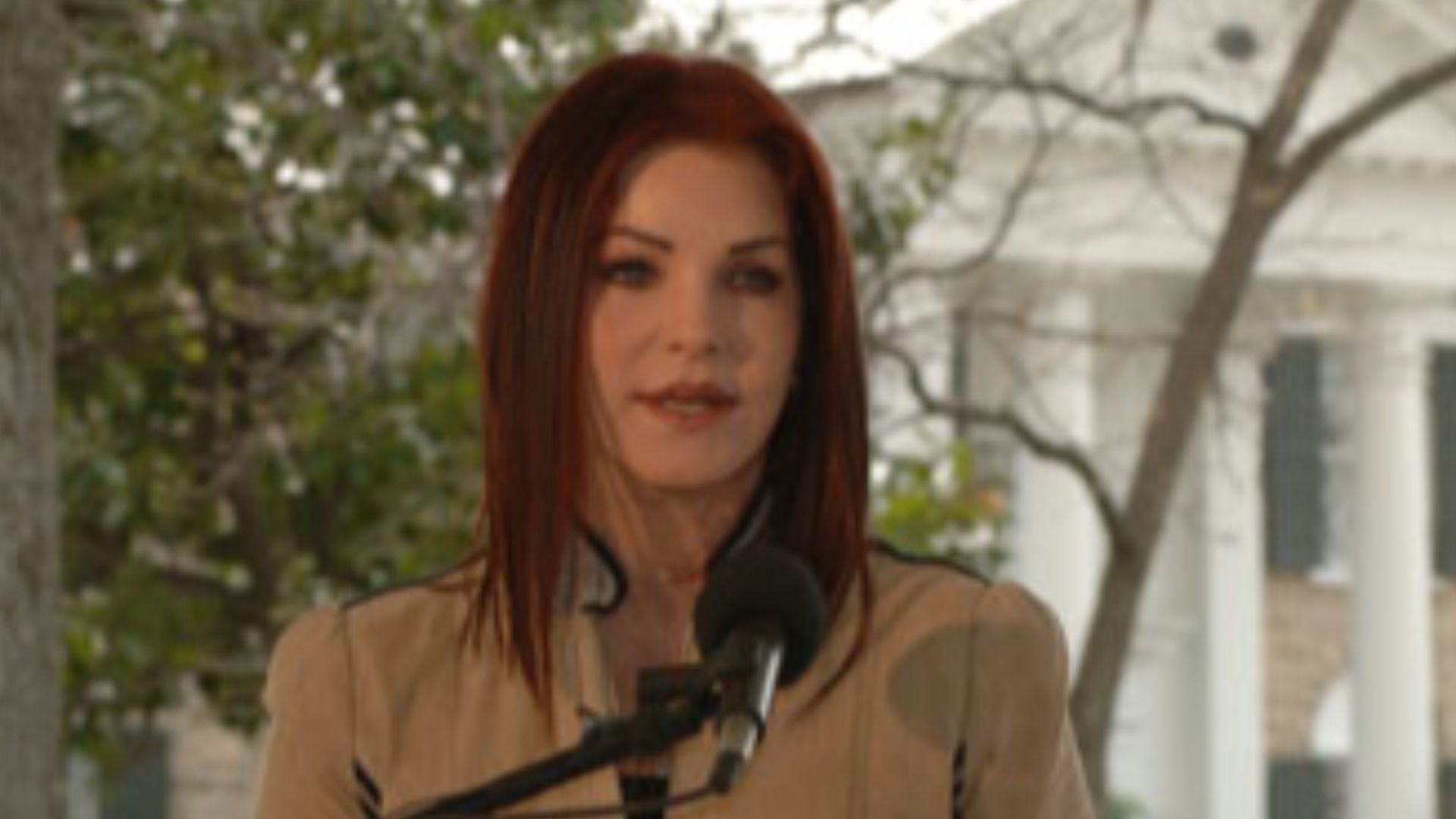 File:Events marking designation of Graceland Mansion, home of Elvis Presley, Memphis, Tennessee, as National Historic Landmark, with appearance by actress Priscilla Presley - DPLA - b7d9c55b37ad1daf8593eea53b980dc3.jpg