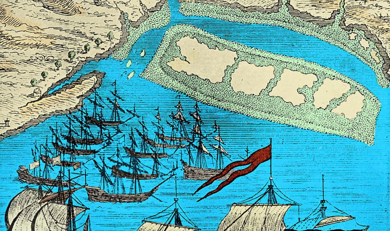 'The Pirate Ships 'Royal Fortune' and 'Ranger'.. '