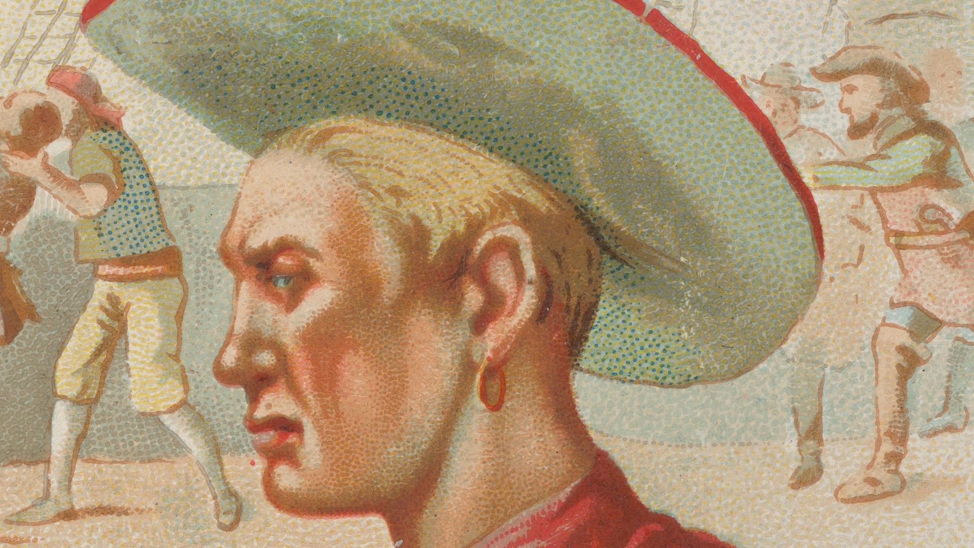 File:Walter Kennedy, Overboard He Goes, from the Pirates of the Spanish Main series (N19) for Allen & Ginter Cigarettes MET DP835044.jpg