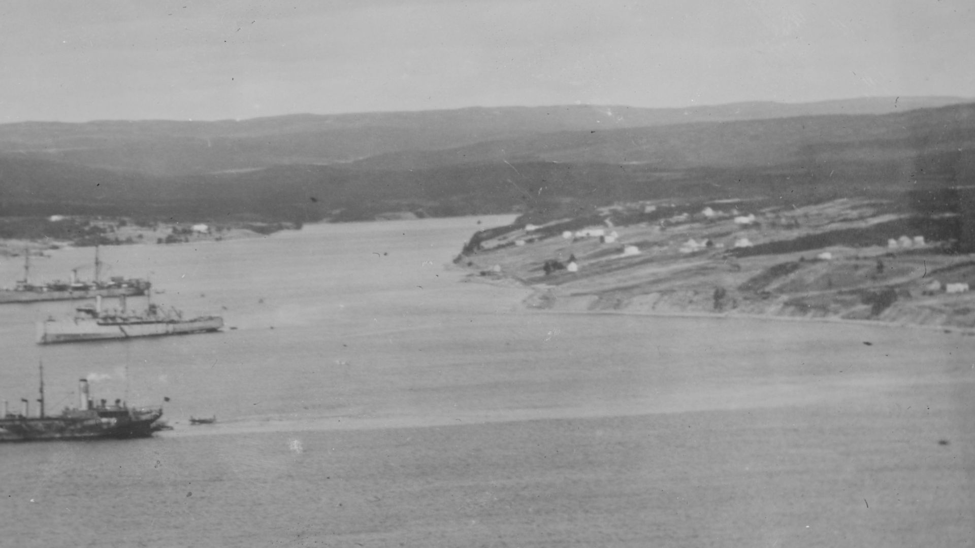 File:US Navy ships Trepassey Bay c1919.jpg