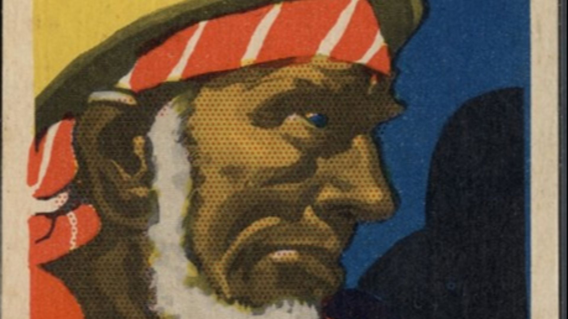 File:Captain Crackers from the 1948 Leaf Pirate Trading Cards set.png