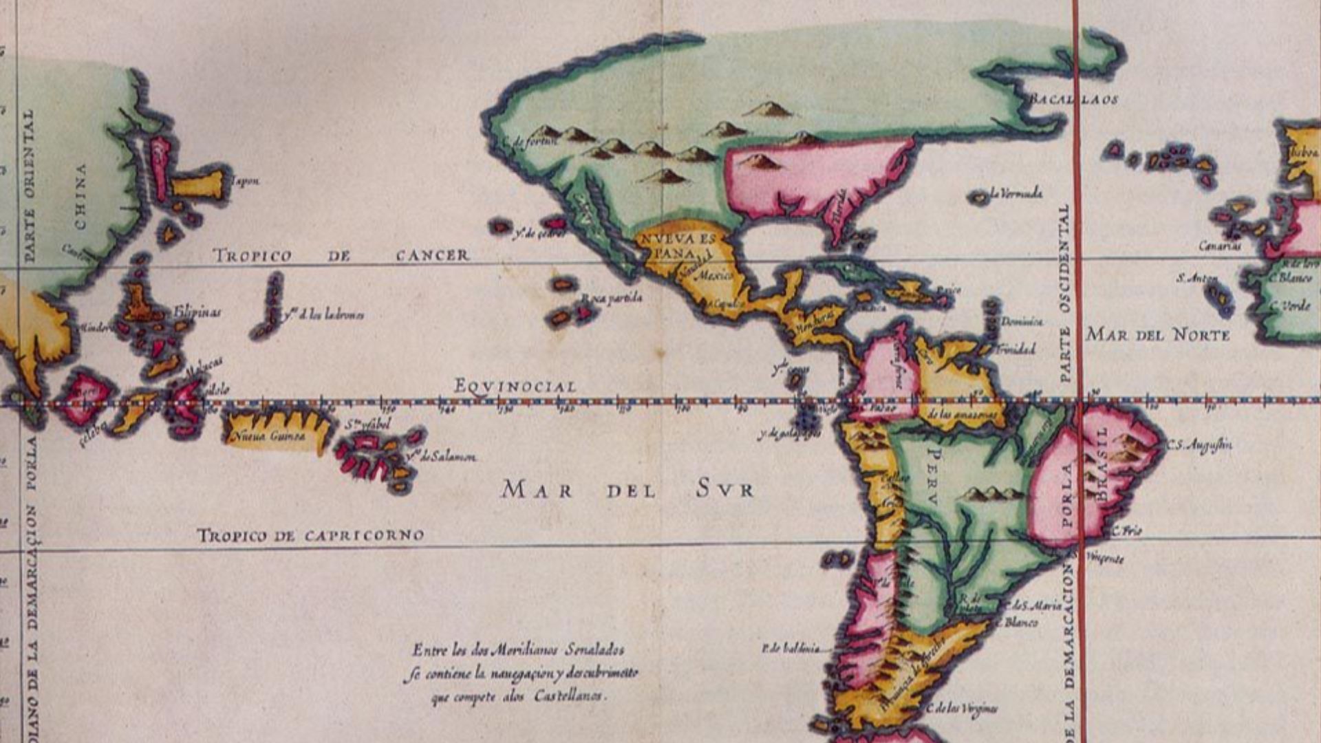 File:Map of Meridian Line set under the Treaty of Tordesillas.jpg