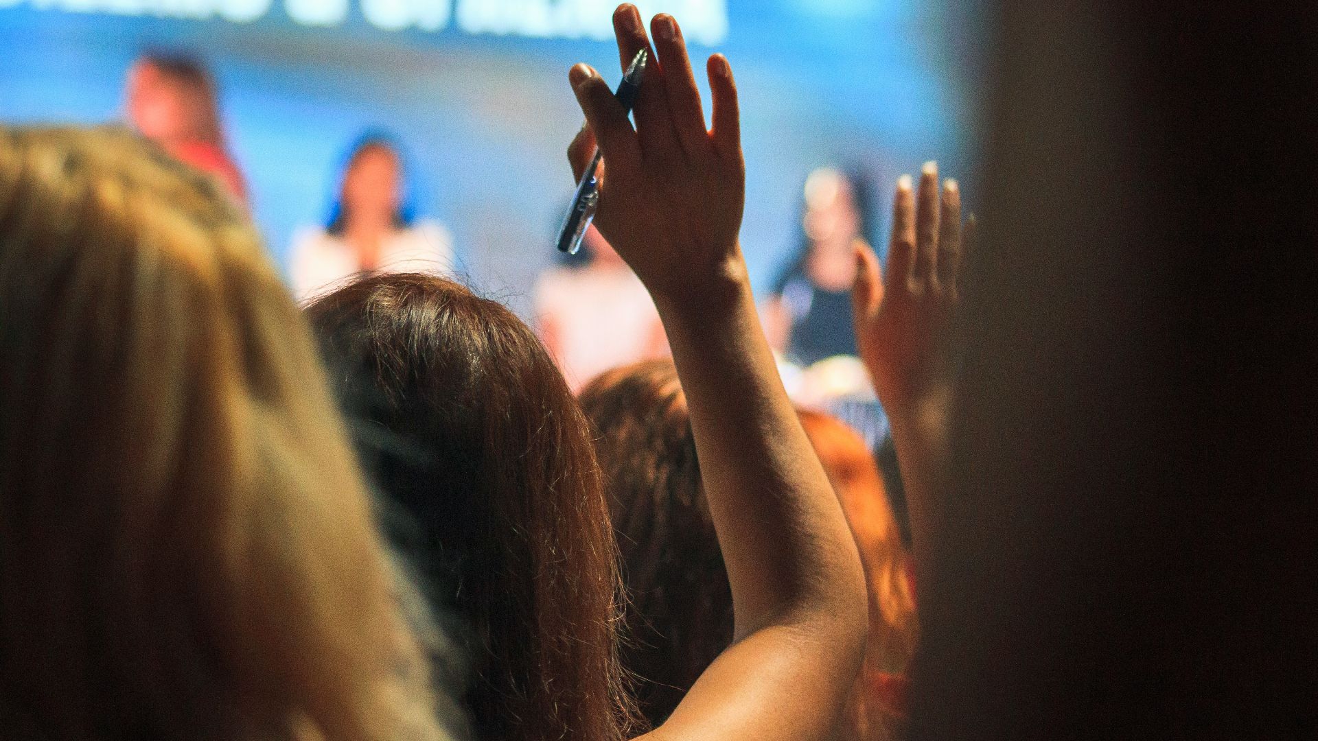 woman in black tank top