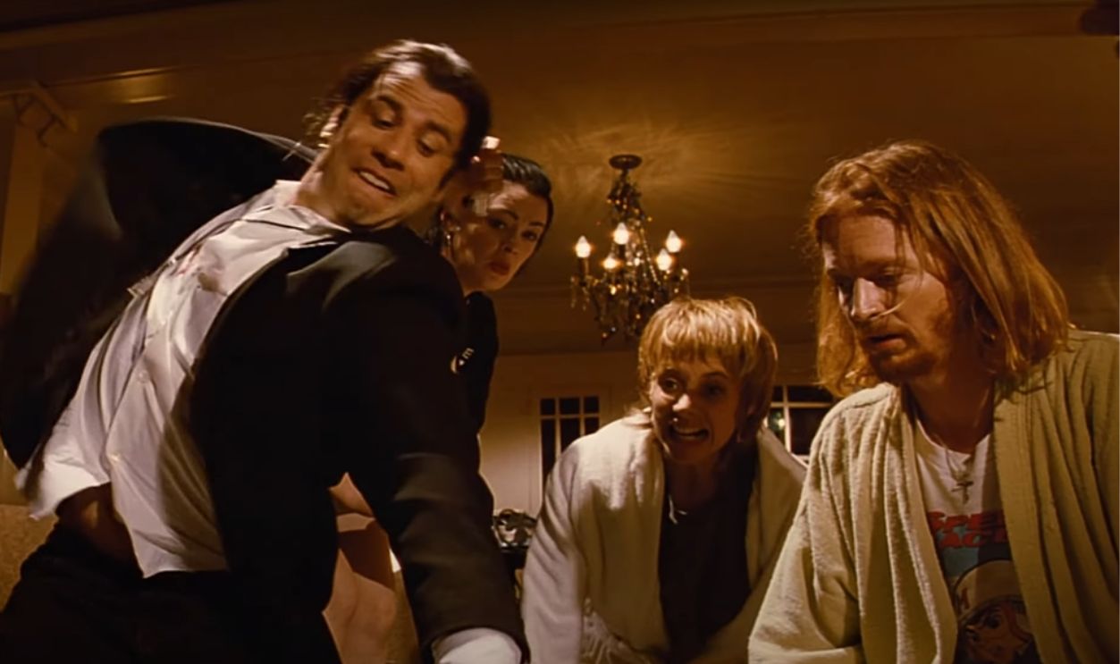 Screenshot from Pulp Fiction (1994)