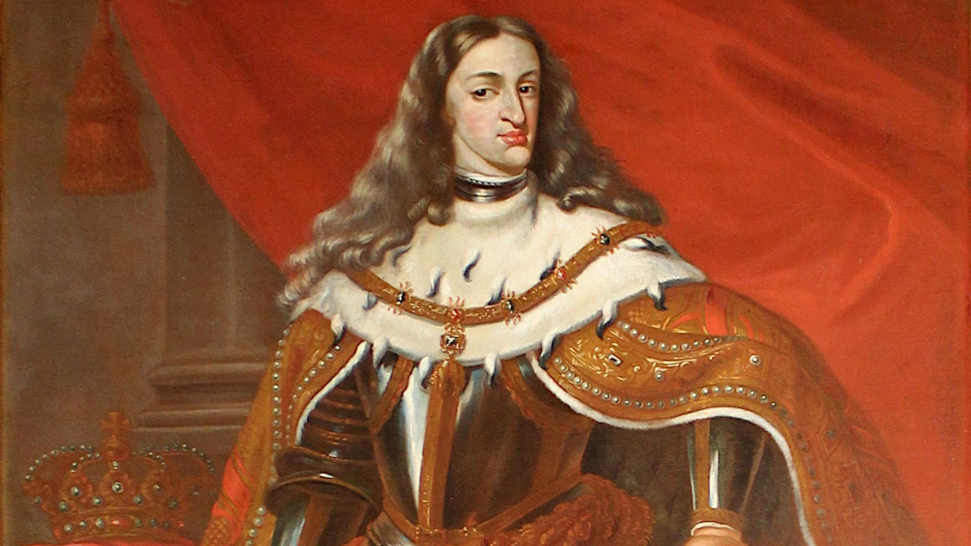 File:Hôtel de ville de Bruxelles, Galerie Grangé, Portrait de Charles II d'Espagne.jpg