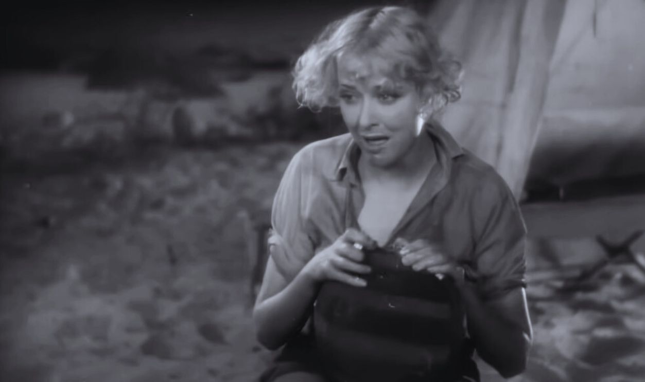 Screenshot from Desert Nights (1929)