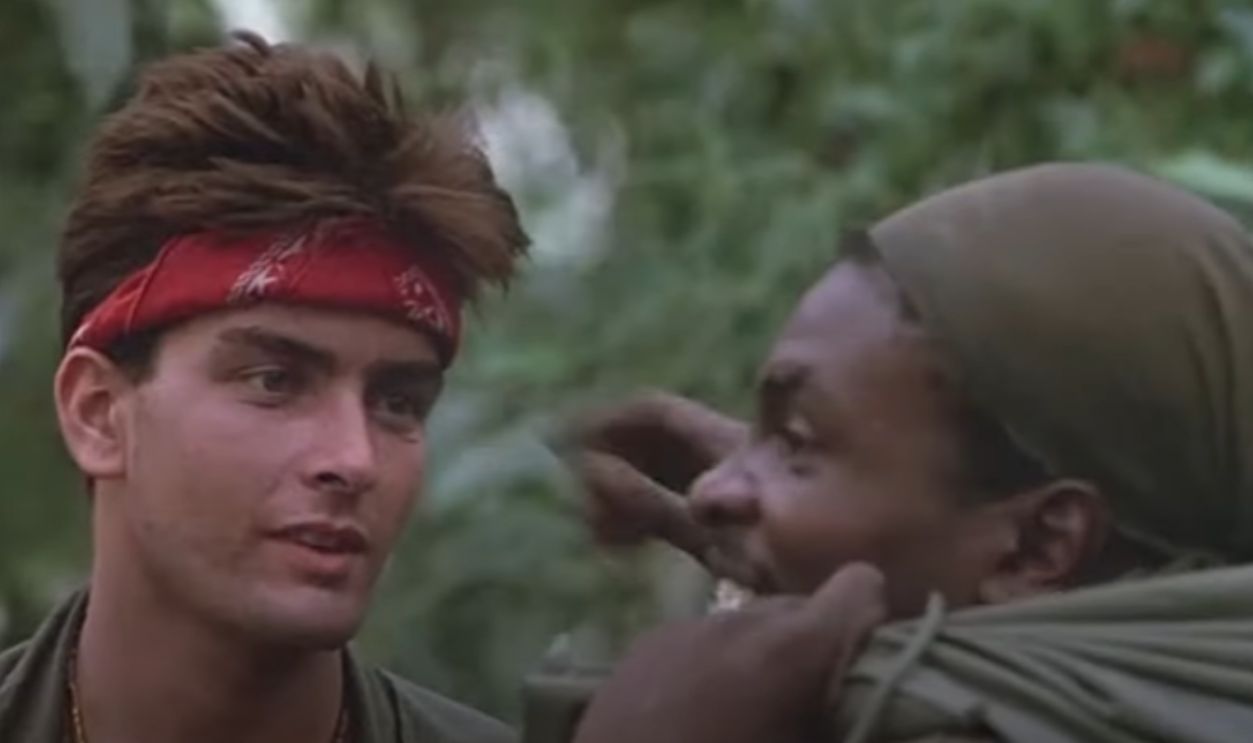 Screenshot from Platoon (1986)
