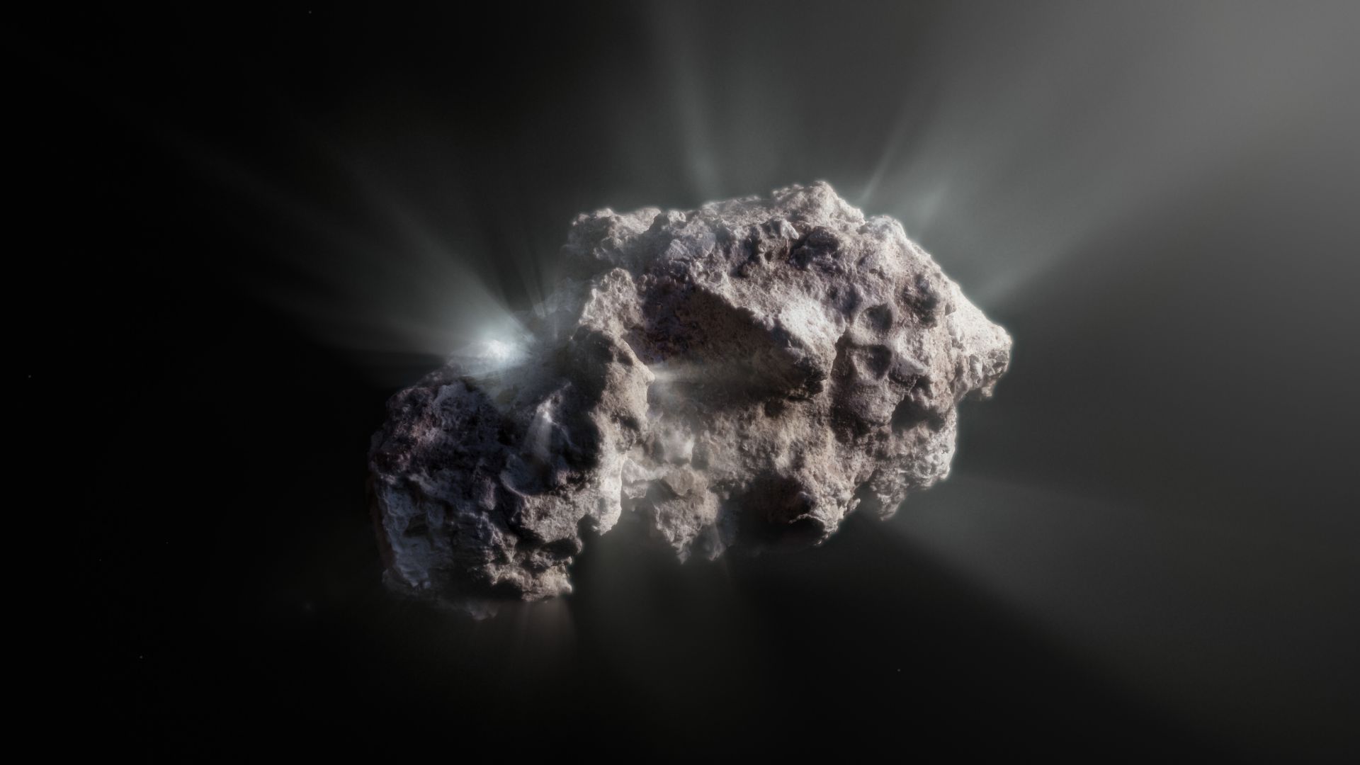 File:Artist’s impression of the surface of interstellar comet 2I-Borisov (eso2106b).jpg
