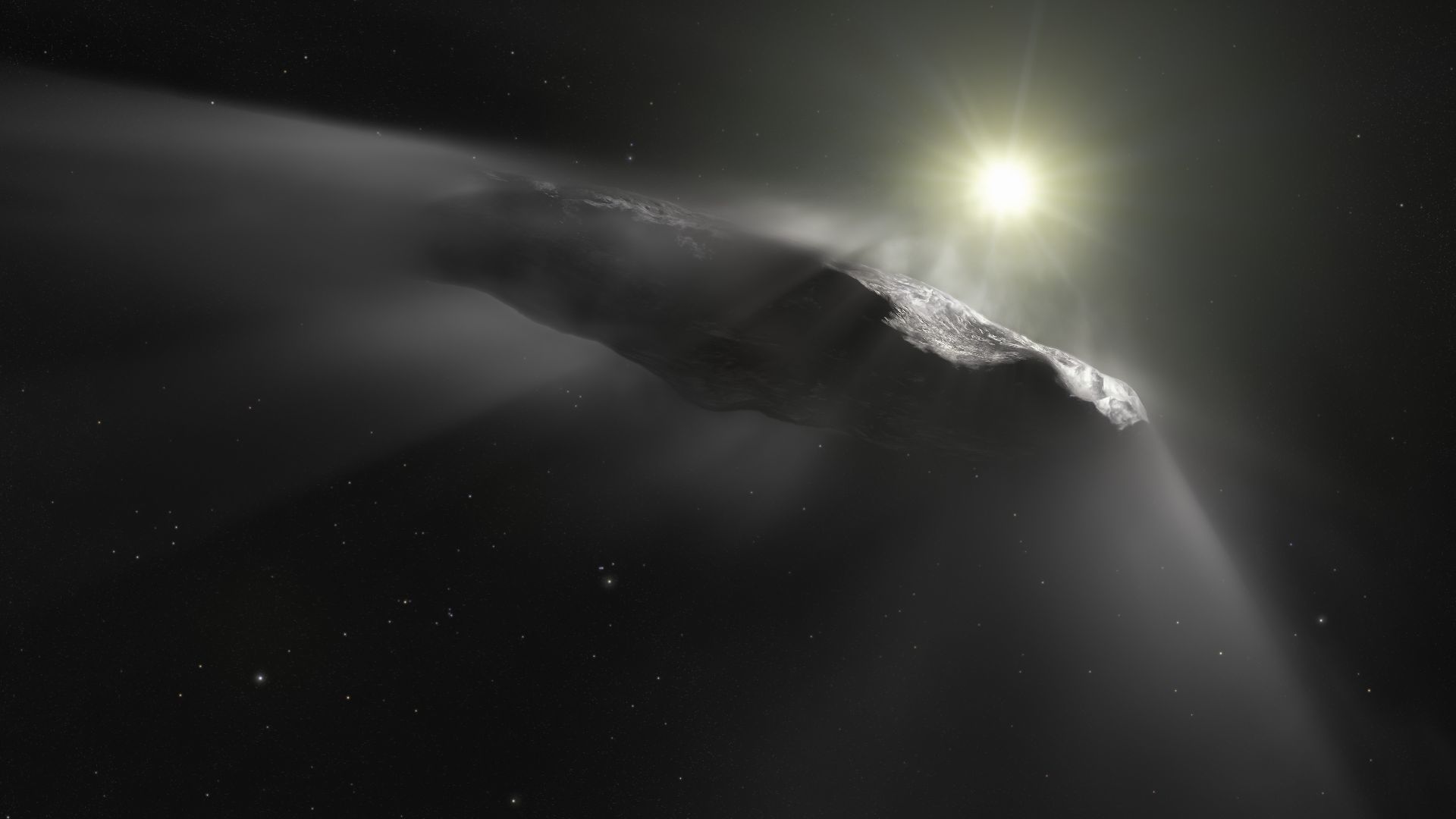 File:Artist’s impression of the interstellar asteroid `Oumuamua.jpg
