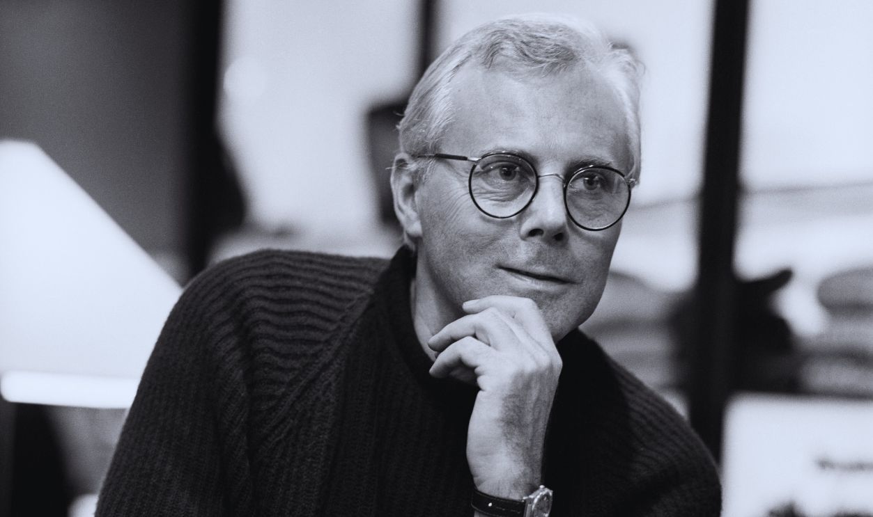 Gettyimages - 1461050903, Giorgio Armani, New York Fashion designer Giorgio Armani at work in his Madison Avenue store. 