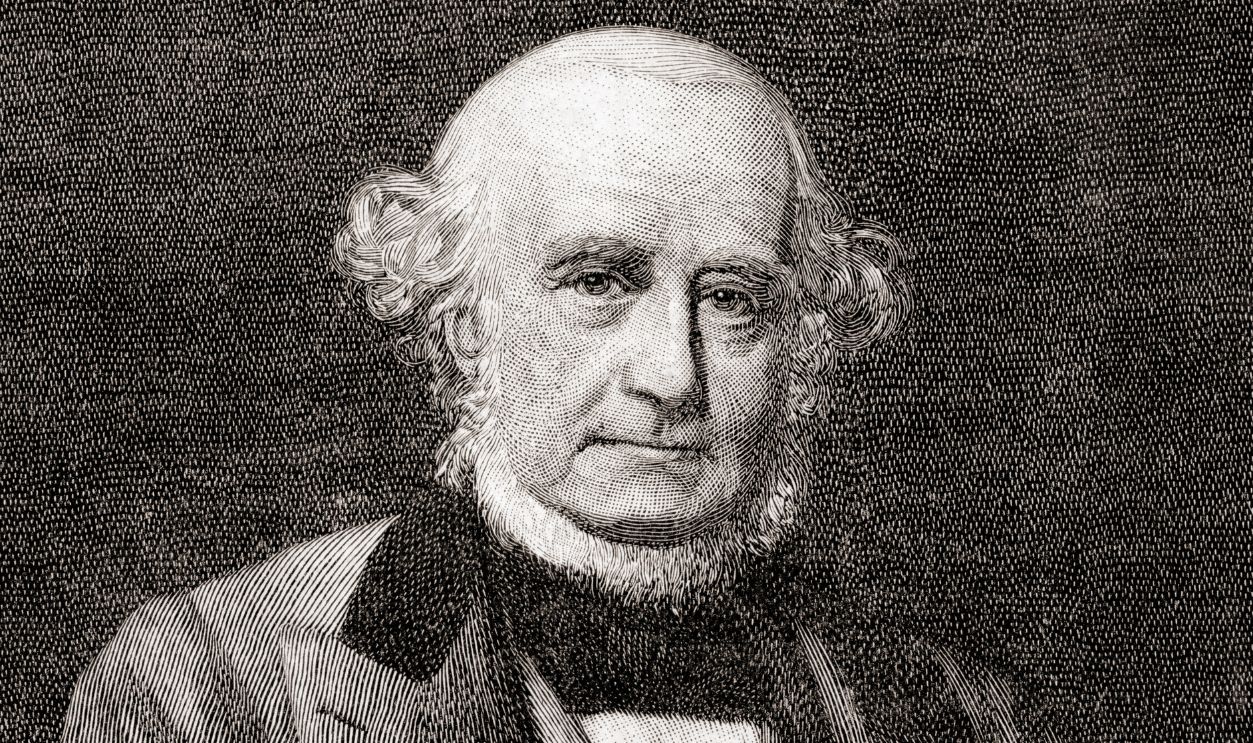 Richard Monckton Milnes, 1st Baron Houghton, 1809 – 1885. English poet, patron of literature and politician. From The Century Edition of Cassell's History of England, published c. 1900 
